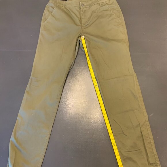 Pendleton Straight Leg Sage Green Chino Pants Women's Size 6 - 31" Inseam - Picture 1 of 7